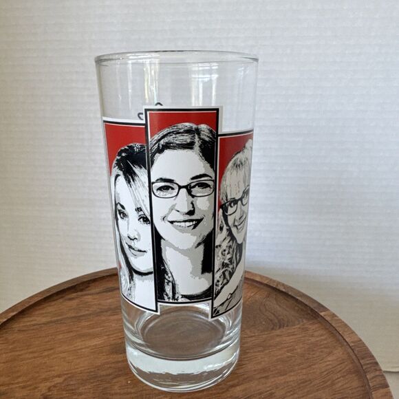 Big Bang Theory Bazinga! Pint Glass drinking glass Tumbler Warner Brothers - Picture 1 of 4